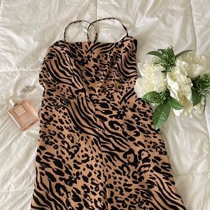 Leopard Print Jumpsuit